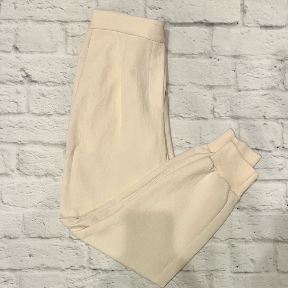 Rebecca Taylor Cream Jogger Pants